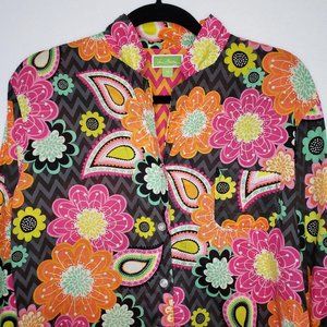 Vera Bradley Ziggy Zinnia Blouse